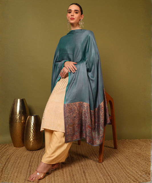 Kanidar- Super Soft Silken Elephant Palla Anytime Wrap