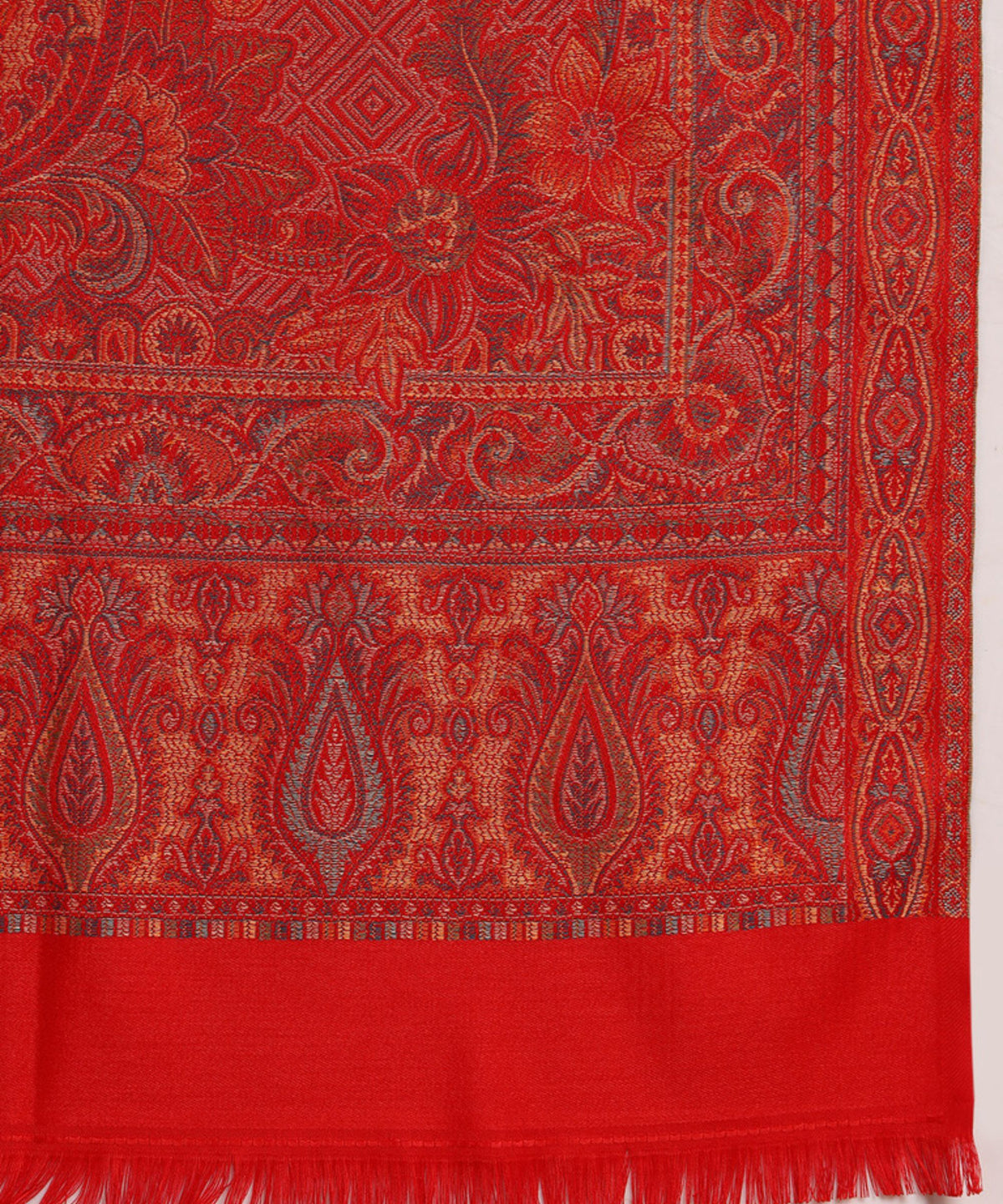 Kanidar- Women's Super Fine, Jacquard Faux Pashmina