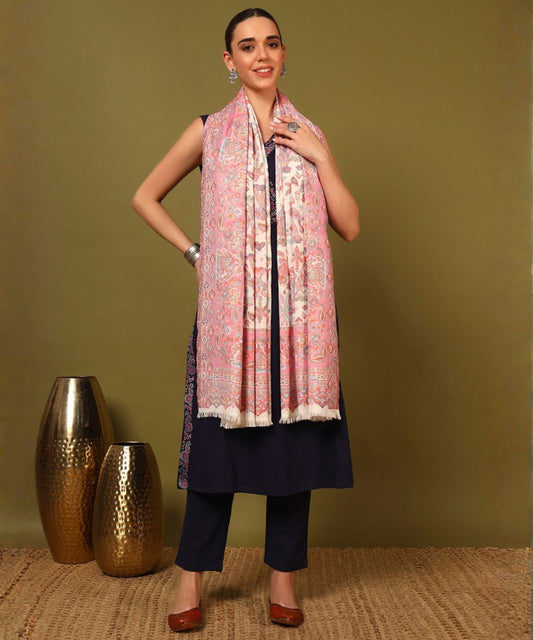 Kanidar- Women's Shahi Sawari Multi Weave Jamawar
