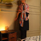 Kanidar- Women's Super Wool kalamkari Printed Cape| Shawl
