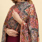 Kanidar- Kashmiri Multi Buty Party Wear Stole