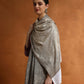 Kanidar-  Women's Silken Stole| All Over Badami Jall Traditional Kashmiri Style (Add Box with Additional Cost)
