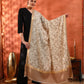 Kanidar- Special Tonal Floral All Over Jall With Zari Border|In Soft Wool