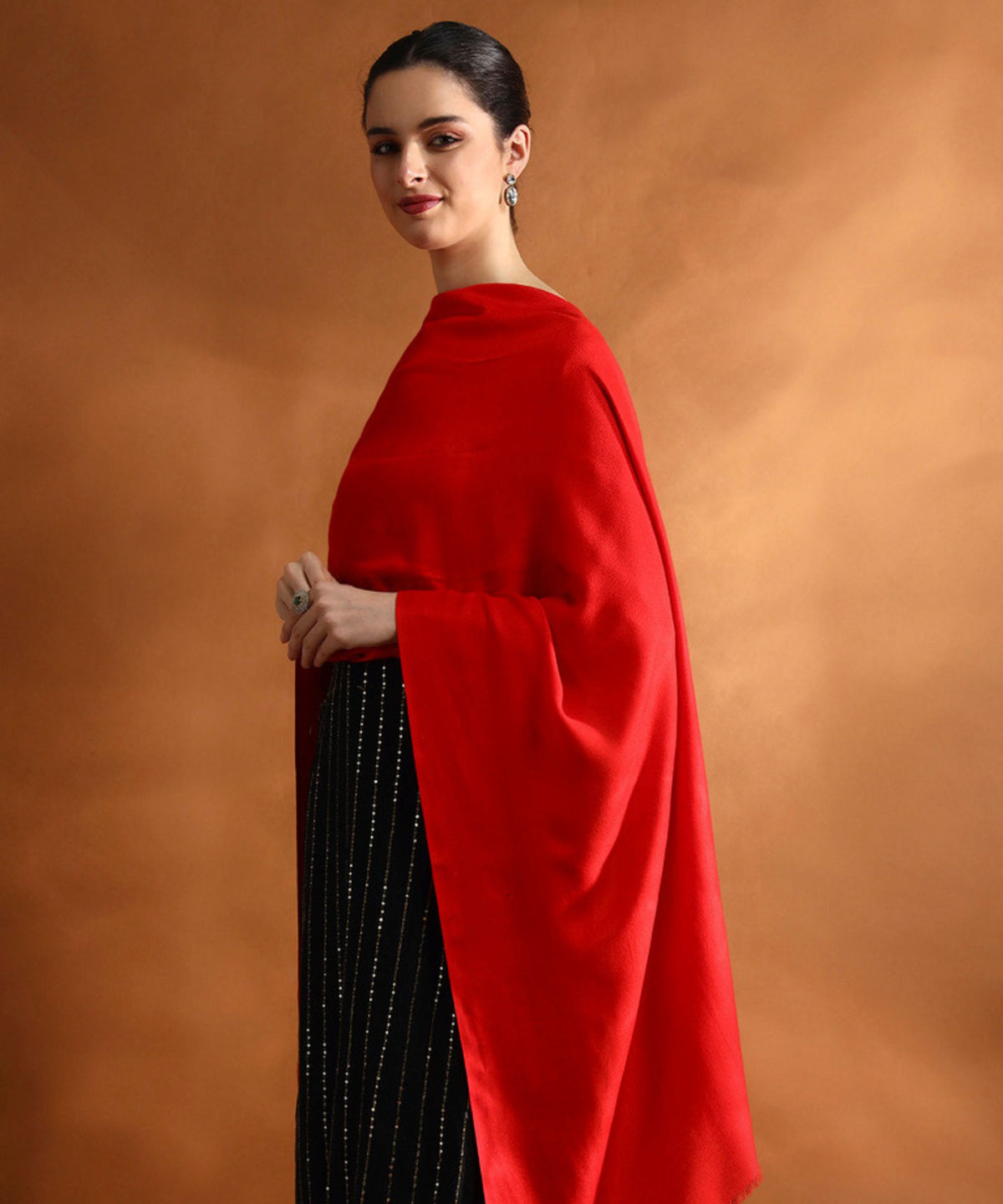 Kanidar- Unisex  Any Time Wrap With Dotted Texture (70*180 cm) Special Gifting Box Free