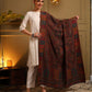 Kanidar- Super Wool Carpet Kashmiri Kani Jama With Shimmer Touch of Zari