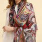 Kanidar- Any Time Classical, Paisely Multi Colour Stole