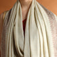 Kanidar- Women's  Wool Blend Amby Phool Traditional Dour Dar (100*200 cm)