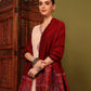 Kanidar- Women's Reversible Kashmiri Antique Weave Palla With one side Zari Touch