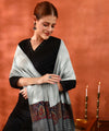 Kanidar- Women Silken Super Soft Reversible Palla Stole Special Gifting Box Free