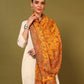 Kanidar- Women's Kashmiri Kani Sangeen Multi Flower Jama