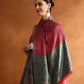 Kanidar- Women's  Silken Touch Reversible Paisely Palla Stole (70*195 cm)bSpecial Gifting Box Free
