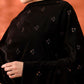 Kanidar- Women's Velvet Peacock Elegant Party Wear Stole