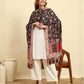 Kanidar- Floral Kashmiri Print Stole