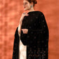 Kanidar- Women's Velvet Peacock Elegant Party Wear Stole