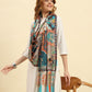 Kanidar- Mughal Darbar Multi Coloured Stole