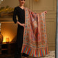 Kanidar- Women's Super Wool kalamkari Printed Cape| Shawl